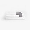 Casper White-Chambray Sheets (Folded)