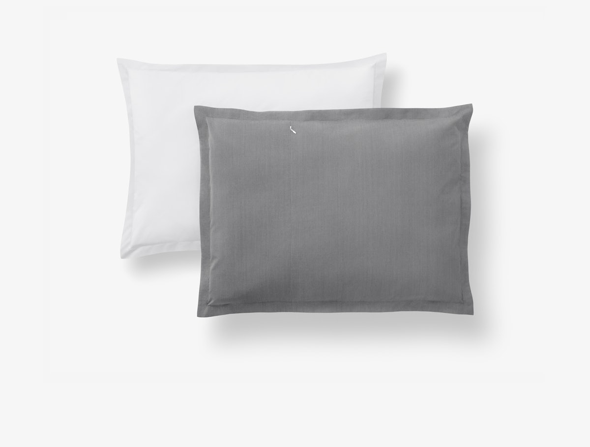 Casper White-Chambray Sheets (Pillowcase)