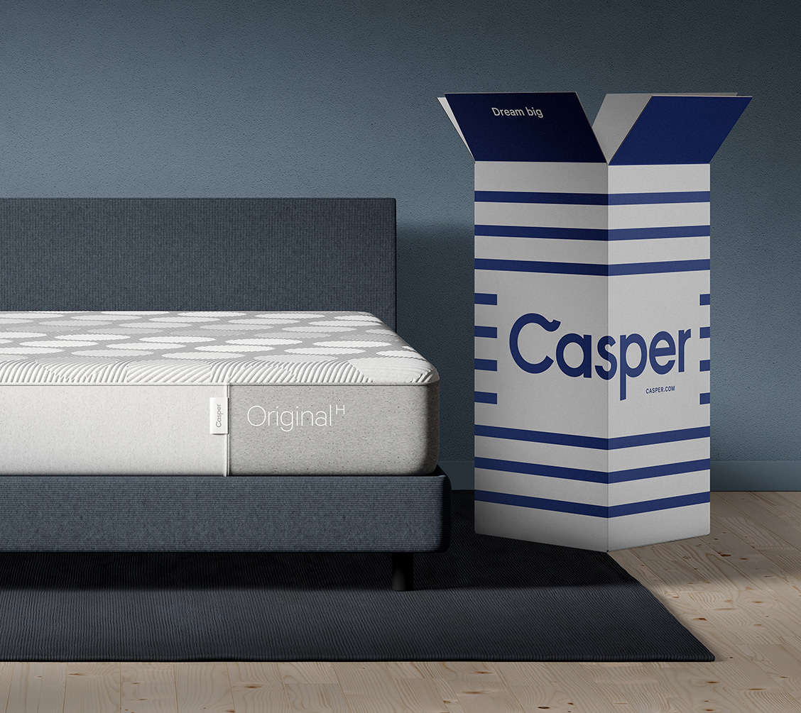 casper hybrid mattress weight