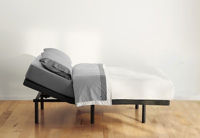 The Adjustable Bed Frame with head raised