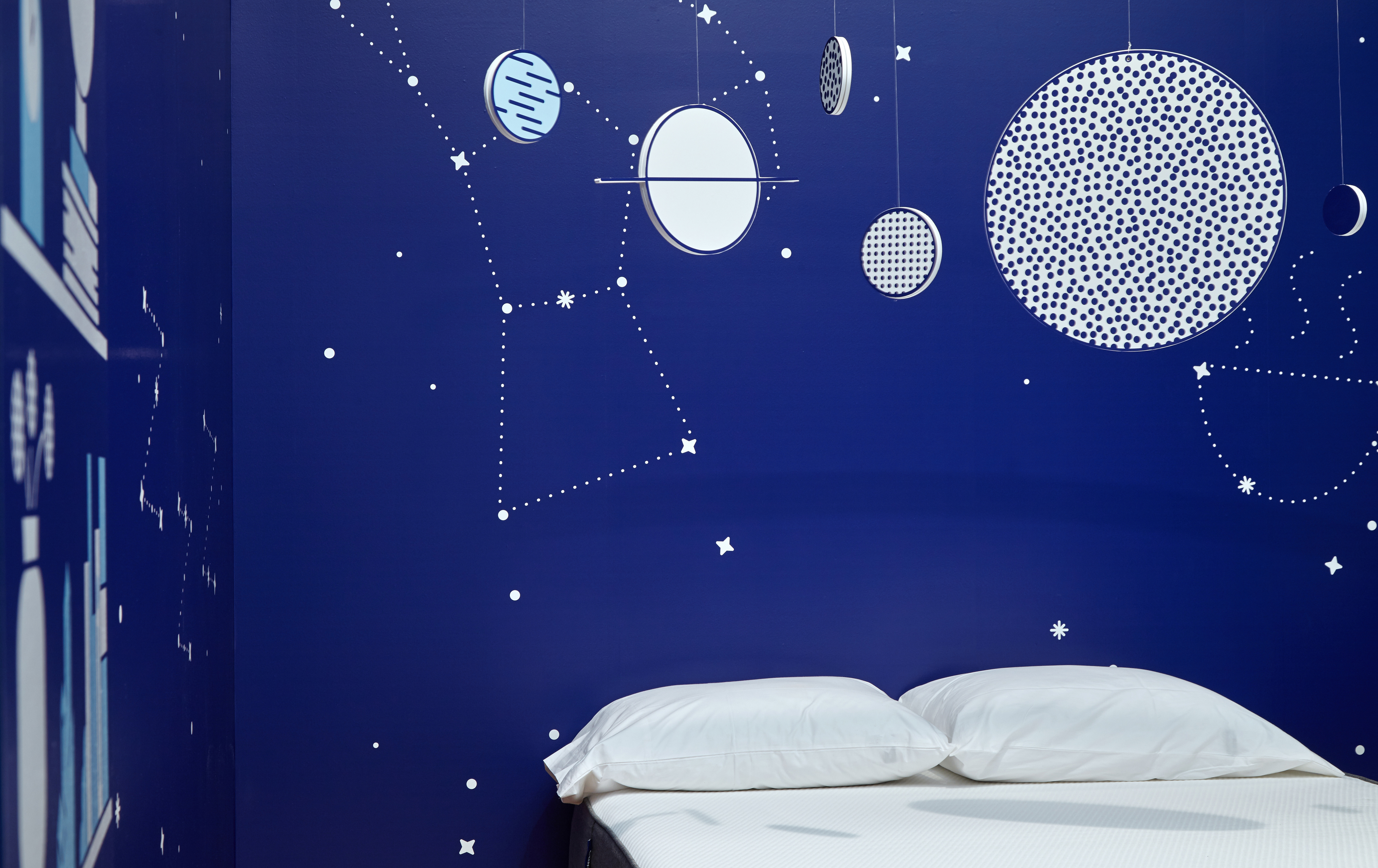 Casper NYC Pop-up Constellations